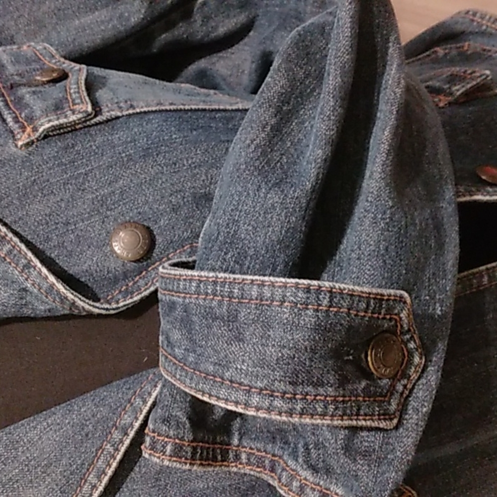 Chaps Denim jacket sz medium - Picture 5 of 8